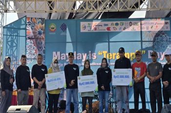 BPJS Ketenagakerjaan Blora ikut semarakkan Hari Buruh 2024