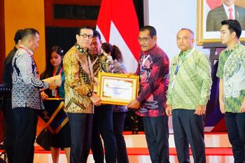 Kemenkumham Sulsel kanwil terbaik pelaksanaan P5HAM Regional Indonesia Tengah
