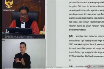 Dinilai tak konsisten, MK tolak gugatan sengketa Pileg PDIP