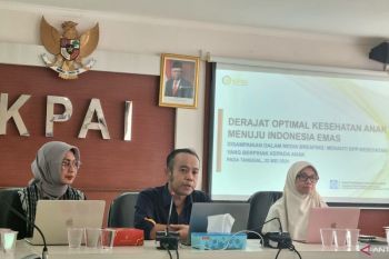 KPAI ingatkan pemerintah segera sahkan RPP Kesehatan penuhi hak anak