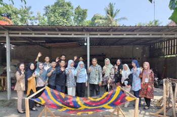 Pemkab OKI kembangkan batik  motif perahu kajang