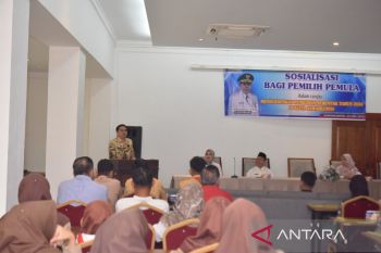 Pemilih pemula di Sawahlunto diingatkan jangan tergoda money politic