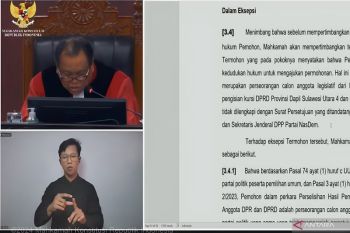 Tanpa rekomendasi partai, gugatan PHPU caleg NasDem tak diterima MK