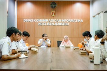 Dinas Kominfo HSS belajar implementasi "Smart City" ke Kominfo Banjarbaru