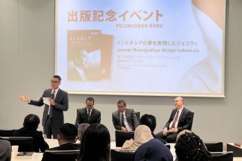 Buku "Jokowi Mewujudkan Mimpi Indonesia" diluncurkan bahasa Jepang di Tokyo