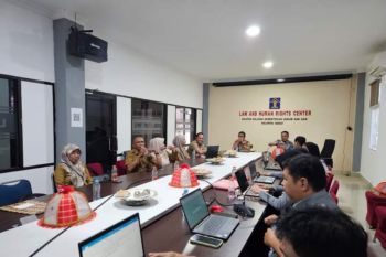 Kemenkuham Sulbar mengharmonisasi empat produk hukum Pemkab
