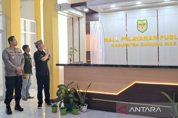 Bupati Gumas resmikan Mal Pelayanan Publik dengan 22 gerai layanan