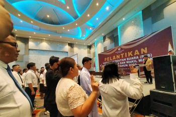Pembentukan adhoc selesai, KPU Manado Lantik PPS