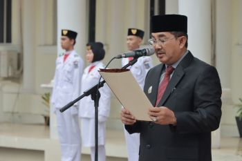 Bupati Tanjabbar Pimpin Upacara Hari Kebangkitan Nasional