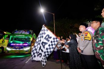 Jamaah calon haji asal Banyuwangi terbagi empat kelompok terbang