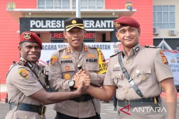 Sertijab Kasat Reskrim Polres Meranti, ini penggantinya
