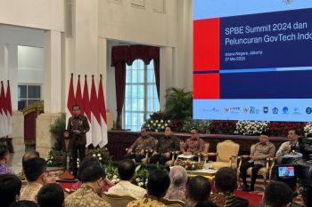 Presiden Jokowi meluncurkan "GovTech Indonesia" INA Digital
