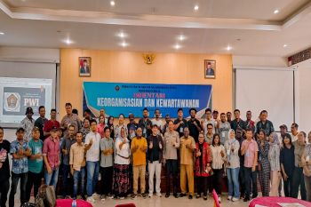 PWI Papua menggelar Orientasi Keorganisasian dan Kewartawanan
