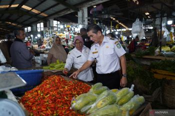 Satgas Pangan Pontianak sidak pasar menjelang Idul Adha