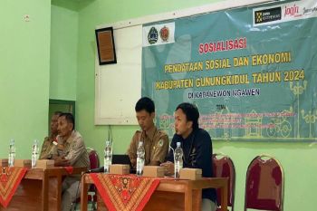 Bappeda Gunungkidul data ekonomi melalui "Sipedet Cantik"