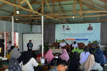 Kemenkumham sosialisasikan pentingnya HKI ke pelaku ekraf di Bangkep
