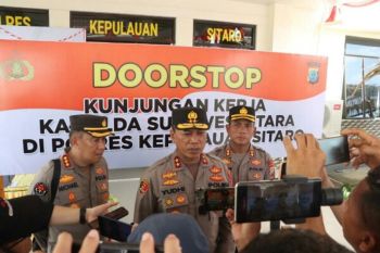 Kapolda Sulut apresiasi kinerja personel Polres Kepulauan Sitaro