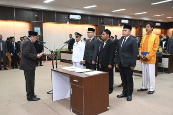 Bupati Lombok Utara lantik ulang 103 pejabat
