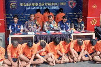 Polres OKU Timur ungkap 18 kasus kriminalitas