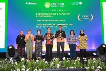 PT Indah Kiat Pulp &amp; Paper Perawang raih TOP CSR Awards 2024