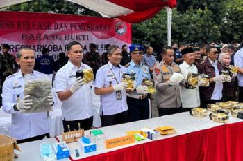 Kemenkumham hadiri pemusnahan narkoba di Polda Sulsel