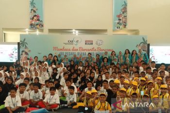 OASE KIM mendukung Merdeka Belajar lewat acara Membaca