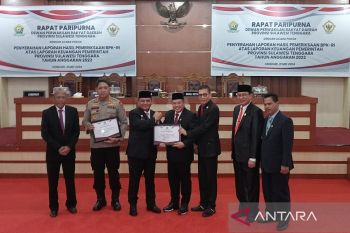 Kanwil ATR/BPN dan Polda terima penghargaan dari DPRD Sultra