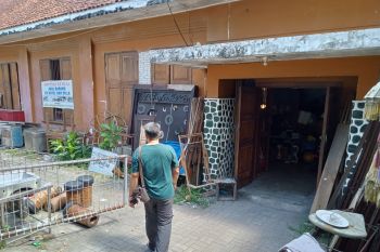 Penataan fisik kawasan Kota Tua Ampenan Mataram mulai dikerjakan