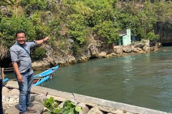 DKP-BPBD Gunungkidul berkoordinasi penanganan talud TPI Baron yang ambrol