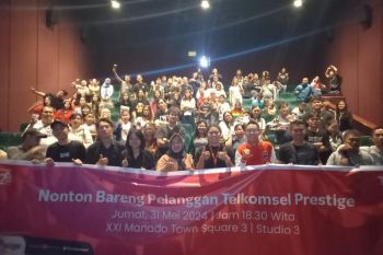 Telkomsel Nonton Bareng Serentak di 13 Kota, apresiasi pelanggan setia Telkomsel Prestige