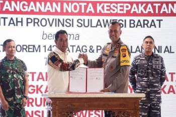Kapolda siap bersinergi tingkatkan ketahanan pangan di Sulawesi Barat