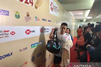 Ginting salahkan diri sendiri saat tersingkir di Indonesia Open 2024