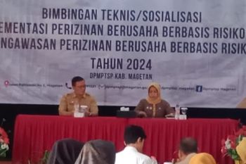 Pemkab Magetan dukung perekonomian daerah lewat bimtek perizinan usaha
