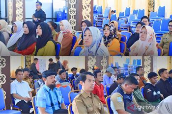 Warga KTT  dibekali keterampilan membuat lilin aromaterapi