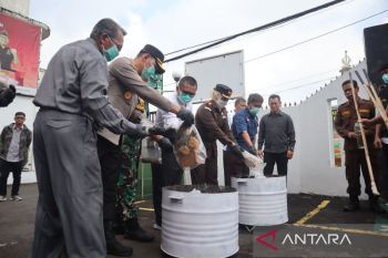 Forkopimda Sukabumi musnahkan barang bukti narkoba senilai ratusan juta rupiah
