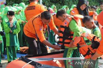 BPBD OKU Selatan launching Program Satuan Pendidikan Aman Bencana