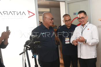 Peresmian kantor Antara di IKN