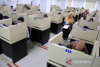 Antusias guru ikuti ujian PPG Kemendikbudristek 2024 di Medan