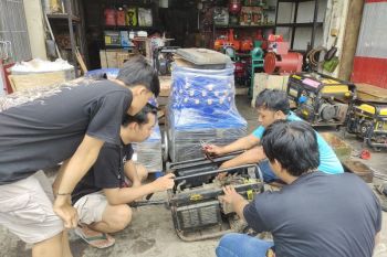 Toko Genset di Bandarlampung kehabisan stok barang usai listrik padam