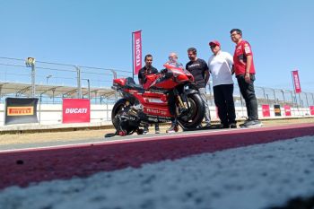 Danilo Petrucci jadi instruktur Ducati Riding Experience di Mandalika Lombok