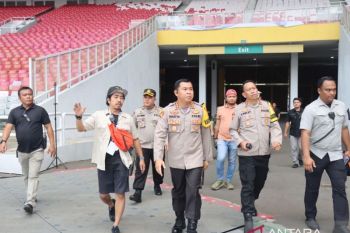 Polisi terjunkan 2.000 personel jaga pertandingan Indonesia kontra Irak