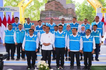PLN Icon Plus bersama PLN laksanakan groundbreaking Telecommunication and Digital Centre di IKN