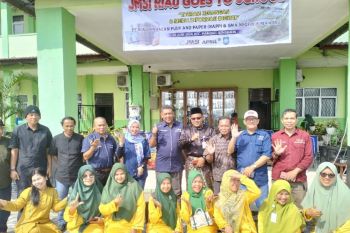 JMSI goes to school, ratusan siswa SMA 8 Mandau dibekali literasi media