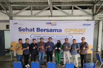 Serikat Pegawai BRI Jayapura gelar pemeriksaan kesehatan gratis