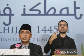 Pemerintah umumkan Hari Raya Idul Adha 1445 H jatuh pada Senin 17 Juni 2024