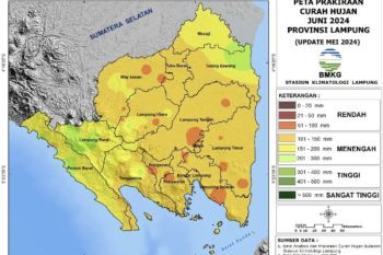 BMKG: Wilayah Lampung mulai masuki musim kemarau