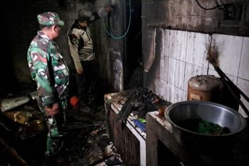 Akibat elpiji bocor, satu keluarga di Trenggalek alami luka bakar