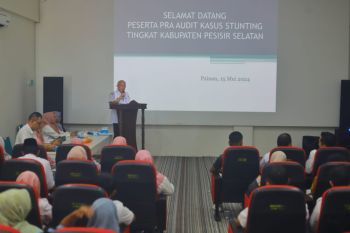 Sekda Pesisir Selatan buka pra audit kasus stunting