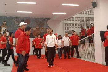 Jokowi sebut sejarah tercipta Indonesia lolos ke putaran ketiga Piala Dunia
