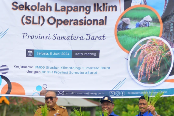 Sekolah lapang iklim operasional di Padang